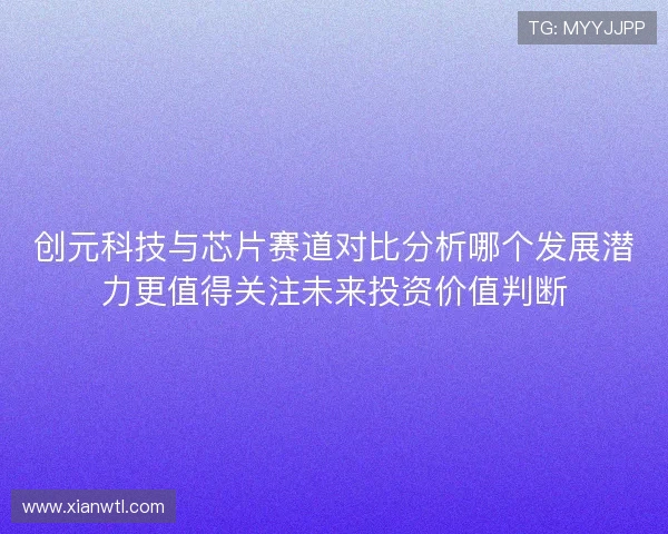 创元科技与芯片赛道对比分析哪个发展潜力更值得关注未来投资价值判断 创元科技与芯片赛道对比分析哪个发展潜力更值得关注未来投资价值判断